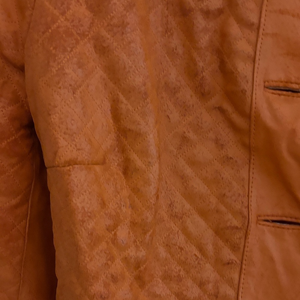 Vintage Terry Lewis Classic Luxuries 100 % Leather jacket medium - Picture 3 of 5
